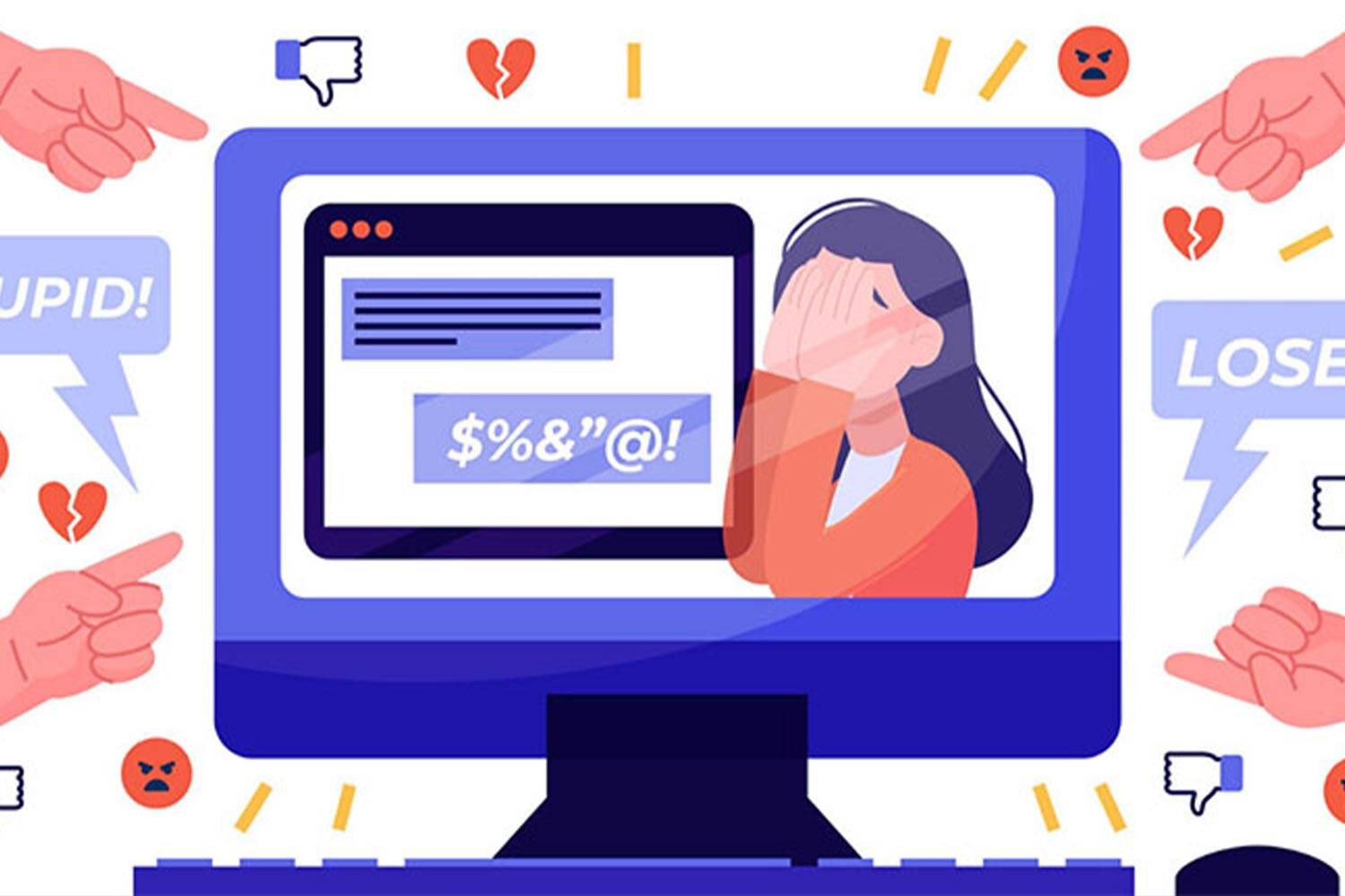 Bắt nạt trực tuyến (Cyberbullying) - Những dạng bắt nạt cơ bản thường gặp!